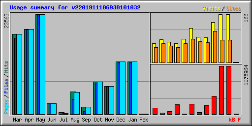 Usage summary for v2201911106930101032